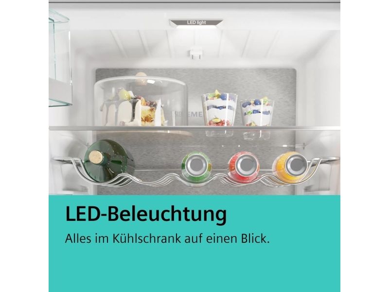 Siemens iQ300 KI21RVFE0 - Køleskab - til indbygning - niche - bredde: 56 cm - dybde: 55 cm - højde: 88 cm - 136 liter - Klasse E