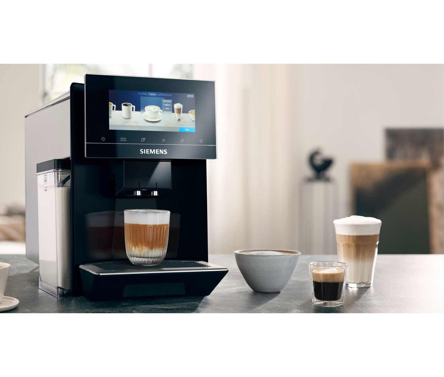 Siemens TQ903R09 Eq900 Espress Espressomaskine billede 4