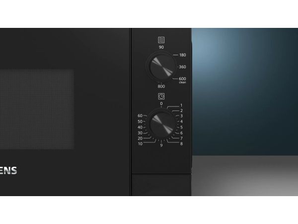 Siemens iQ300 FF020LMB2 - Mikrobølgeovn - 20 liter - 800 W - sort/rustfrit stål billede 4