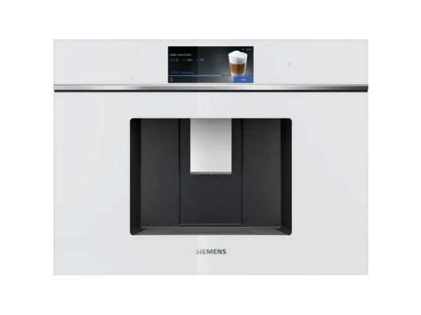 Siemens CT718L1W0, Espressomaskine, 2,4 L, Kaffebønner, Indbygget kværn, Hvid