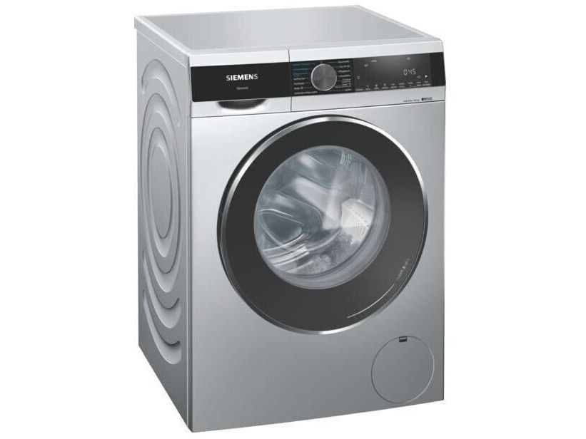 Siemens iQ500 WN54G1X0 - Vaske-/ tørremaskine - højde: 85 cm - frontbetjening - 70 liter - 10 kg - 1400 rpm - sølv