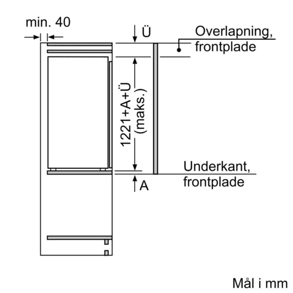 Siemens KI41RADD1 Integrerbart billede 7