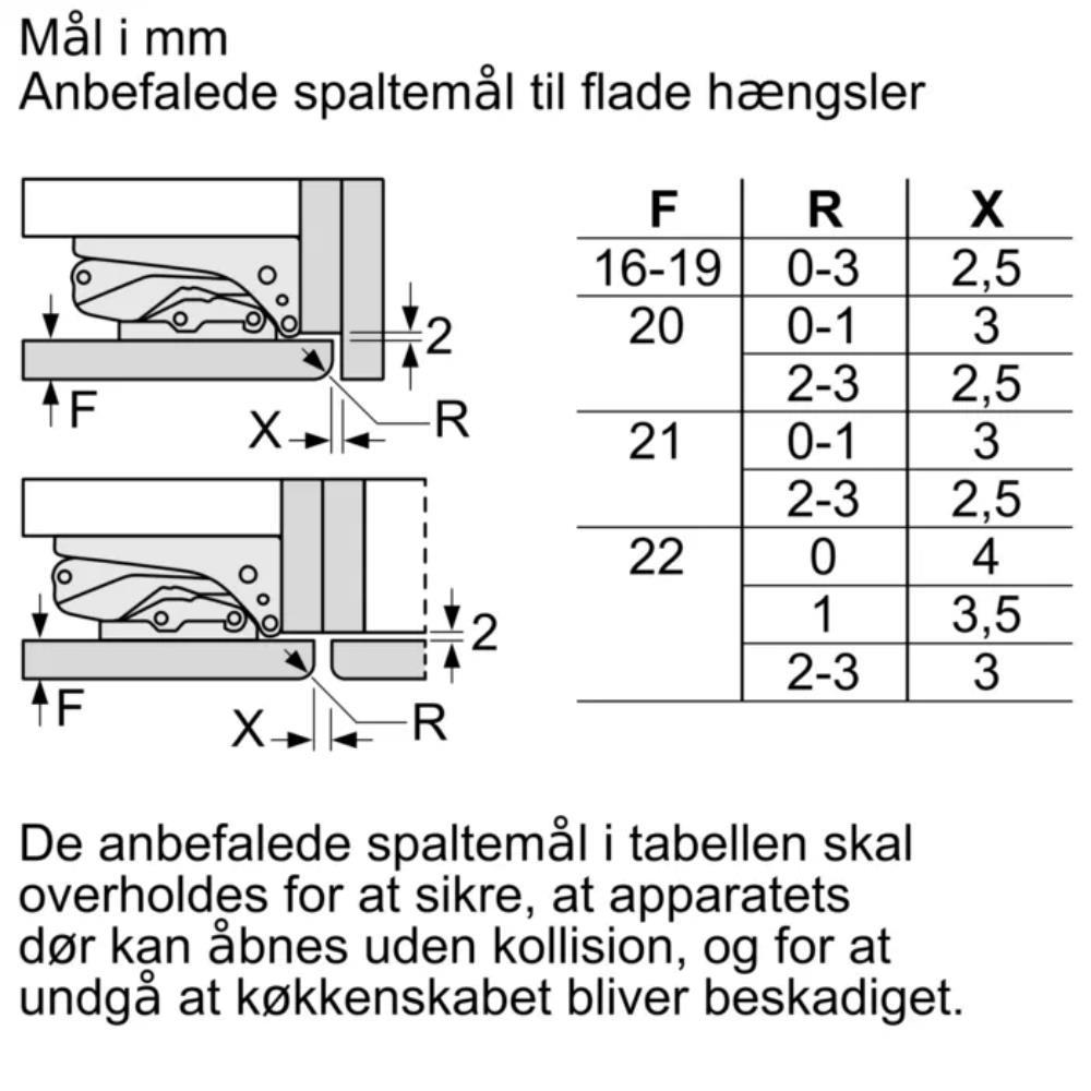 Siemens KI41RADD1 Integrerbart billede 8
