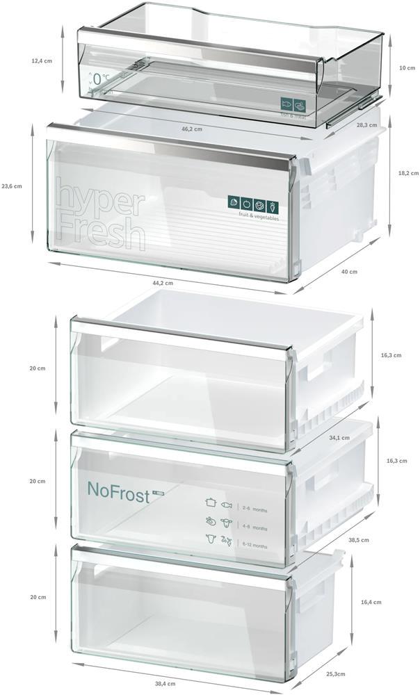 Siemens KG39N4ICF billede 6