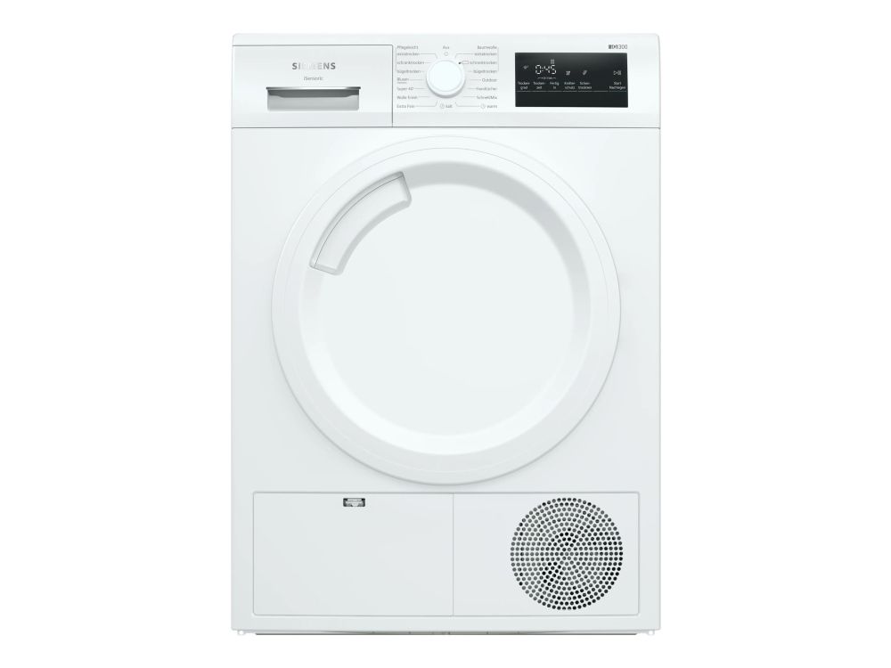 Siemens iQ300 WT43HV03 - Tørremaskine - højde: 85 cm - frontbetjening - hvid