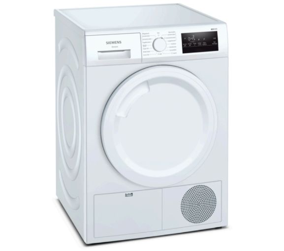 Siemens iQ300 WT43HV03 - Tørremaskine - højde: 85 cm - frontbetjening - hvid