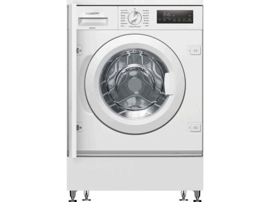 Siemens iQ700 WI14W443 - Vaskemaskine - indbygget - bredde: 59.6 cm - dybde: 57.4 cm - højde: 81.8 cm - frontbetjening - 55 liter - 8 kg - 1400 rpm - hvid billede 4