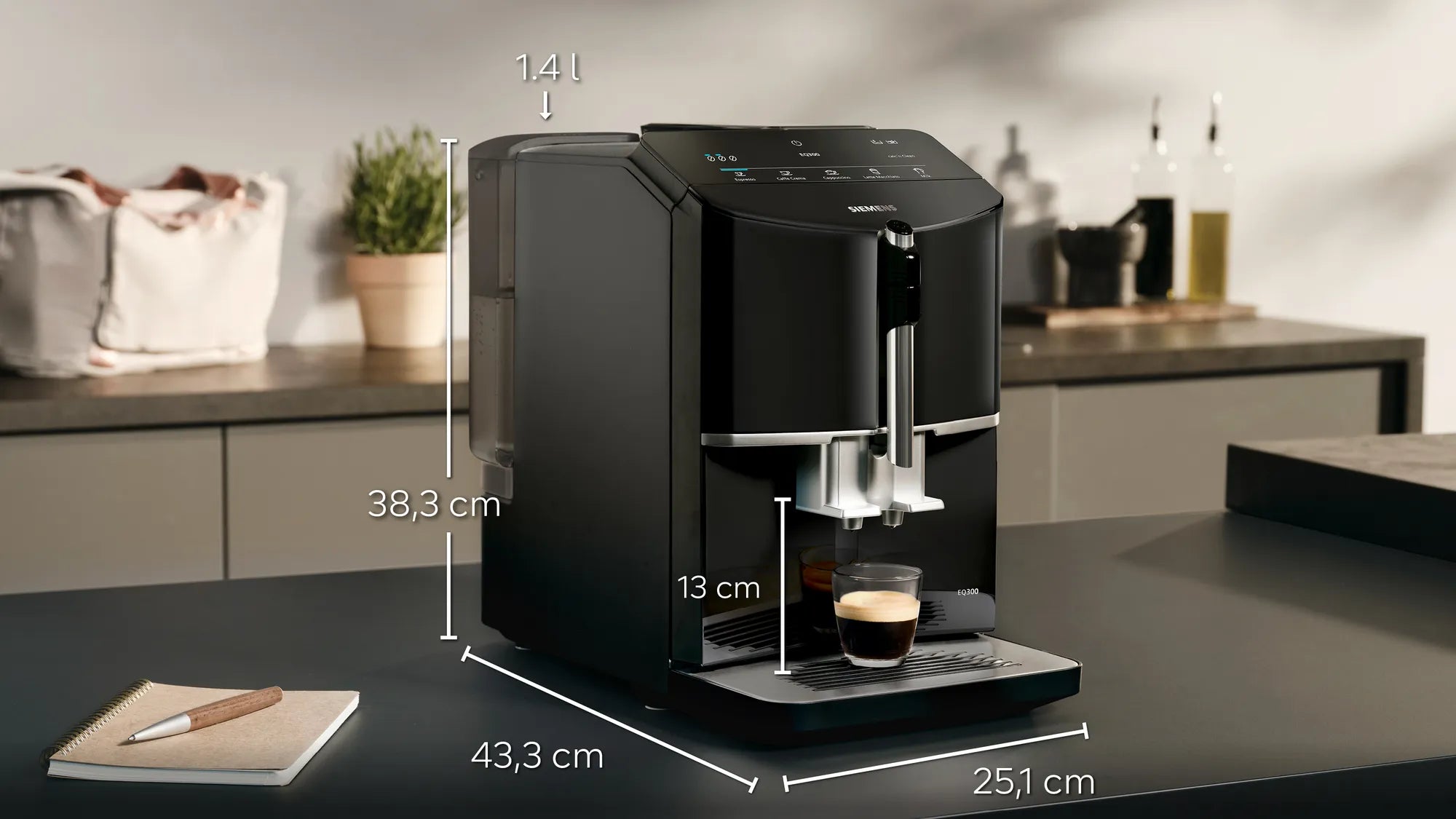 Siemens TF301E19 Espressomaskine billede 2