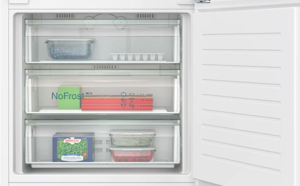 Siemens iQ300 KB96NVFE0 Integreret Køle-/Fryseskab 383 Liter billede 3