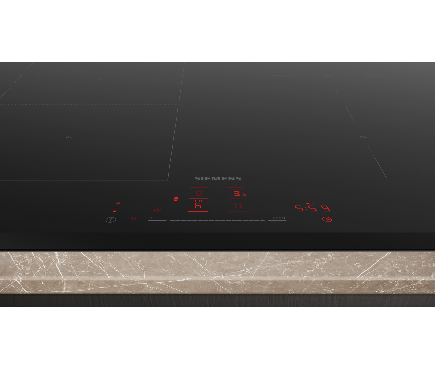 Siemens ED751HSB1E Iq500 Induktionskogeplade billede 3