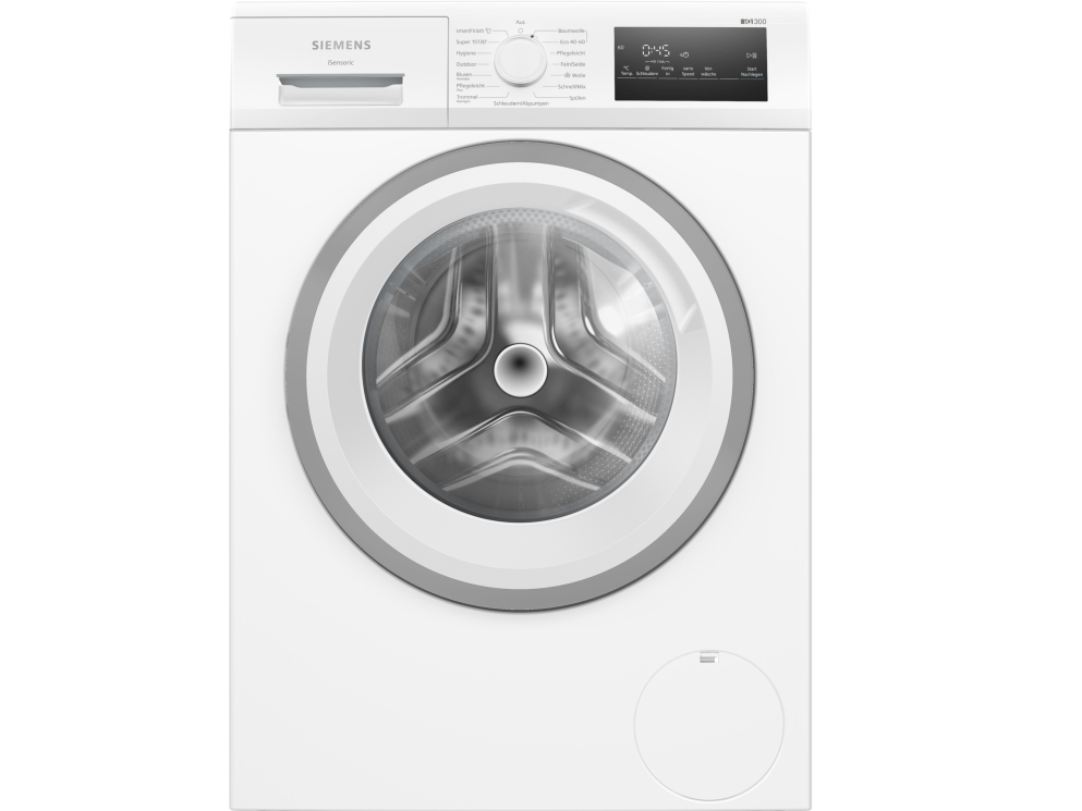 Siemens - Vaskemaskine - højde: 85 cm - frontbetjening - 8 kg - 1400 rpm