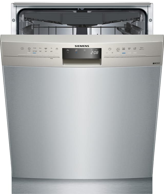 Siemens iQ300 opvaskemaskine SN436I06KS (stål)
