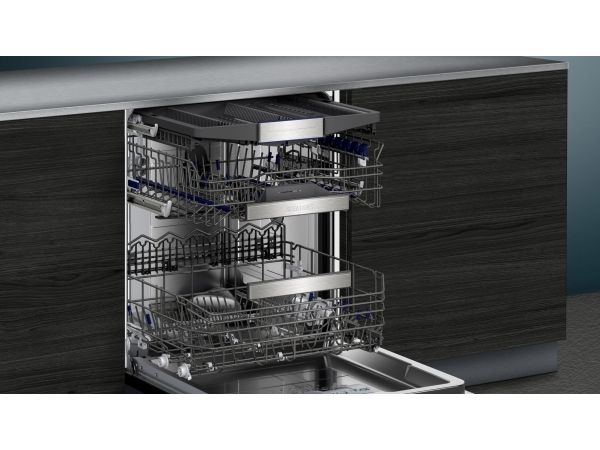 Siemens SN57TS00CE - Opvaskemaskine - Rustfrit stål
