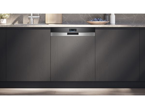 Siemens SN57TS00CE - Opvaskemaskine - Rustfrit stål