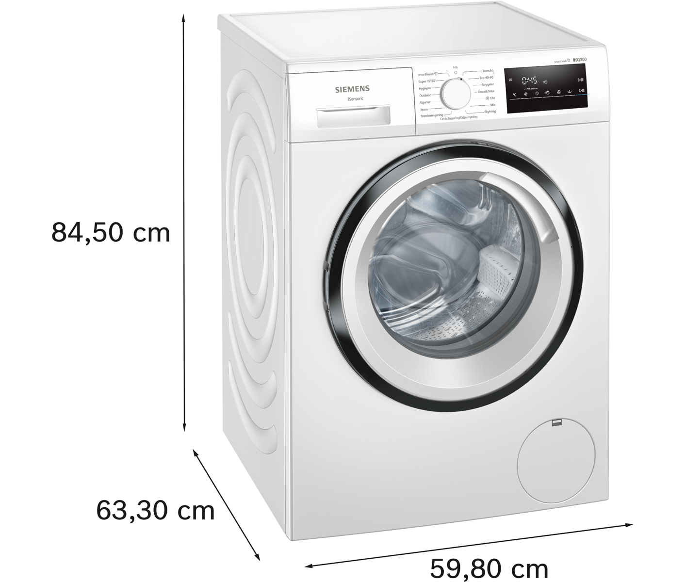 Siemens WM14N29IDN Iq300 Vaskemaskine billede 5