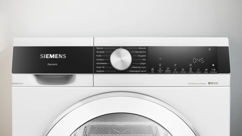 Siemens WQ45G2AGDN kondenstørretumbler billede 2