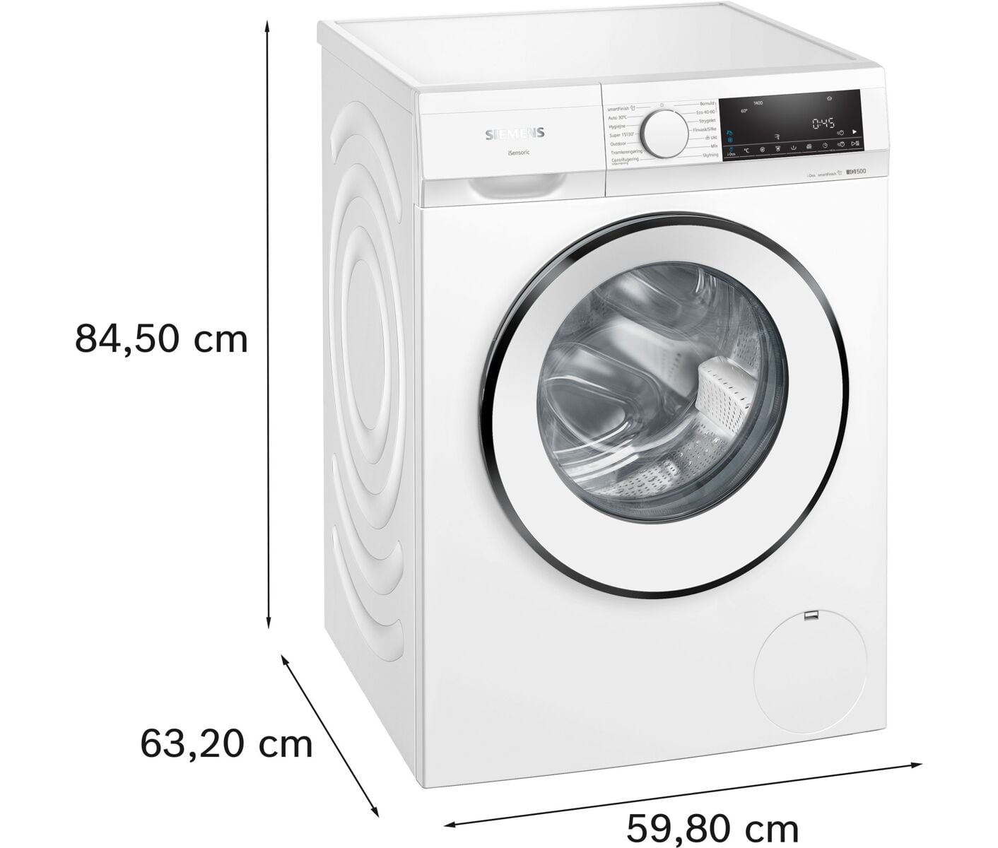 Siemens WG44G2FSDN Iq500 Vaskemaskine billede 3