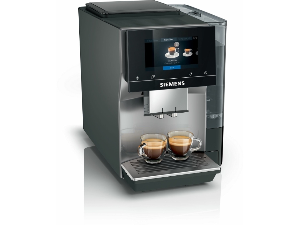 Siemens EQ.700 TP715D01, Espressomaskine, 2,4 L, Kaffebønner, Indbygget kværn, 1500 W, Grå