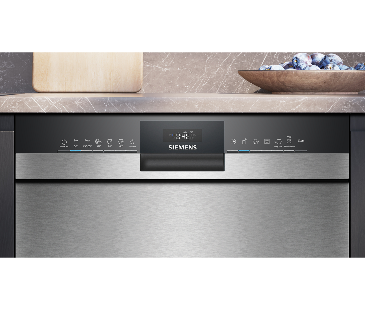 Siemens SN45ZS01CS Iq500 Opvaskemaskine billede 3