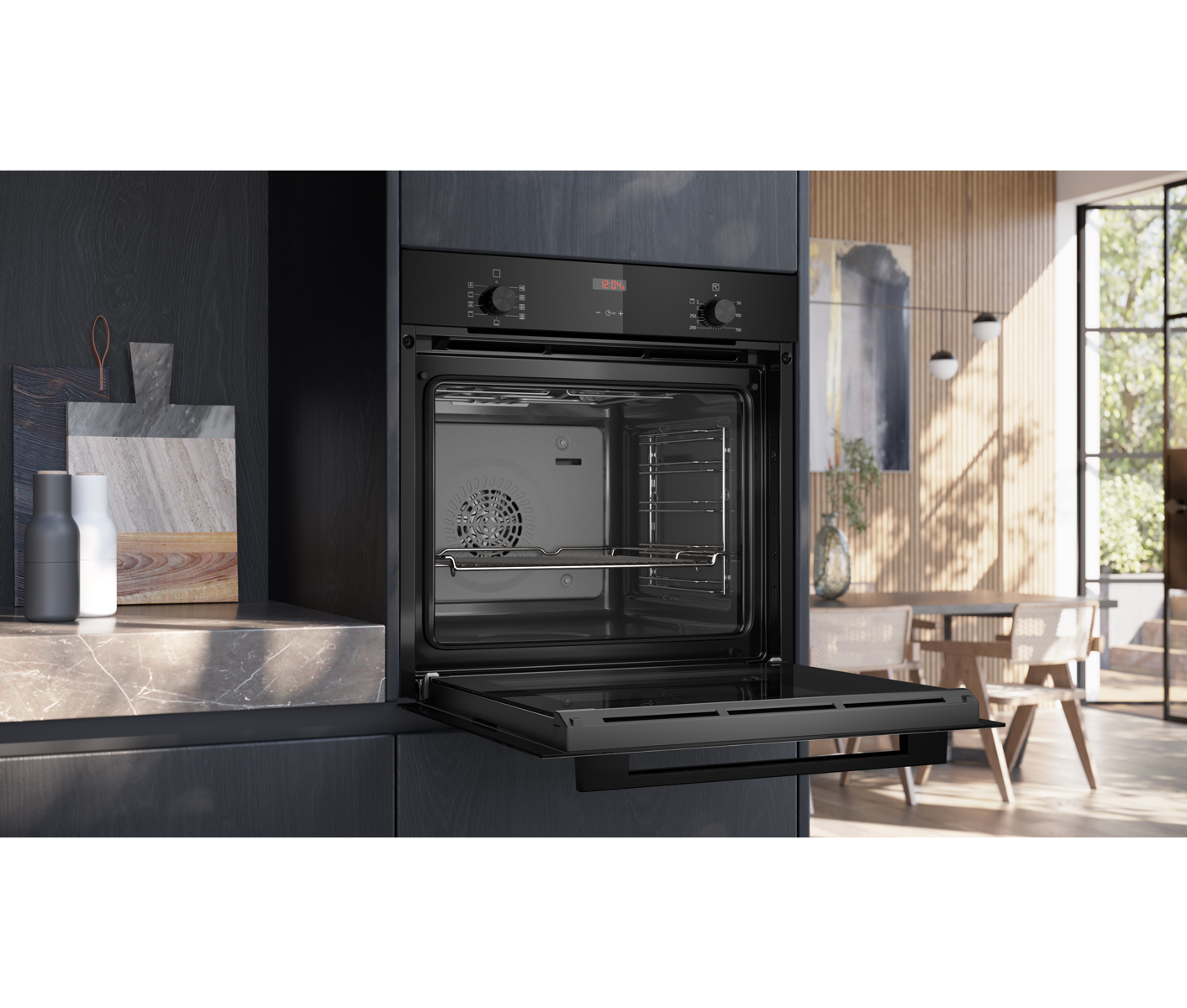 Siemens HB234ABS3F Iq300 Indbygningsovn billede 3