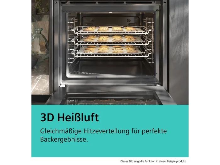 Siemens iQ500 HB578HBS7, Medium, Elektrisk ovn, 71 L, 3600 W, 71 L, 30 - 275 °C