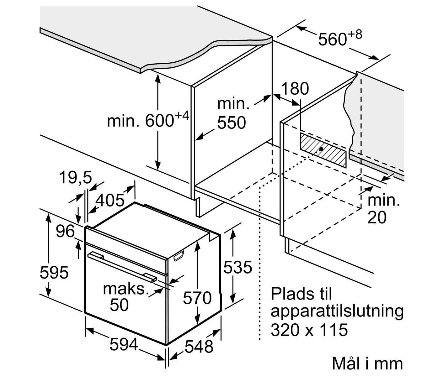 Siemens HB272ABS3 Iq300 Indbygningsovn billede 3