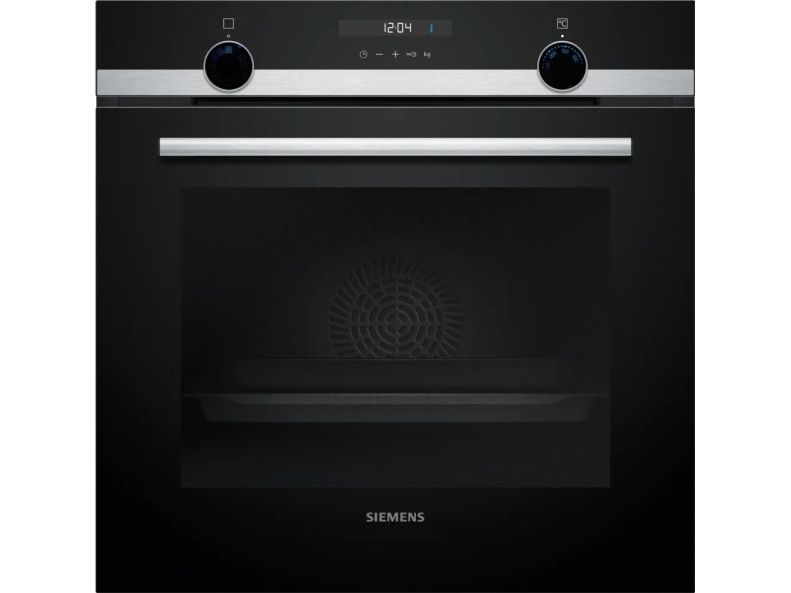 Siemens iQ500 HB517GBS3 - Ovn - til indbygning - niche - bredde: 56 cm - dybde: 55 cm - højde: 58.5 cm - med selv-rengøring - Klasse A+ - rustfrit stål