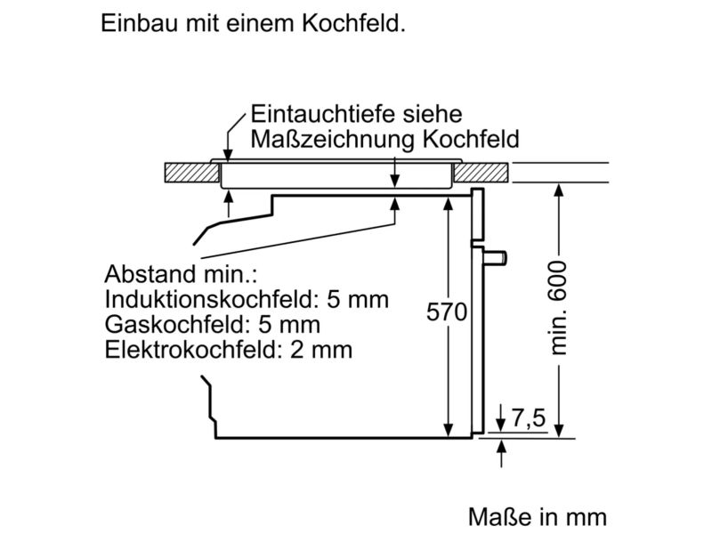 Siemens iQ500 HE278GBB4, Medium, Elektrisk ovn, 71 L, 71 L, 30 - 275 °C, Hydrolytisk + pyrolytisk