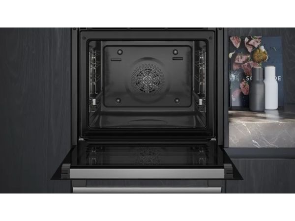 Siemens iQ500 HR578GFS7F, Medium, Elektrisk ovn, 71 L, 71 L, 30 - 275 °C, Pyrolyse