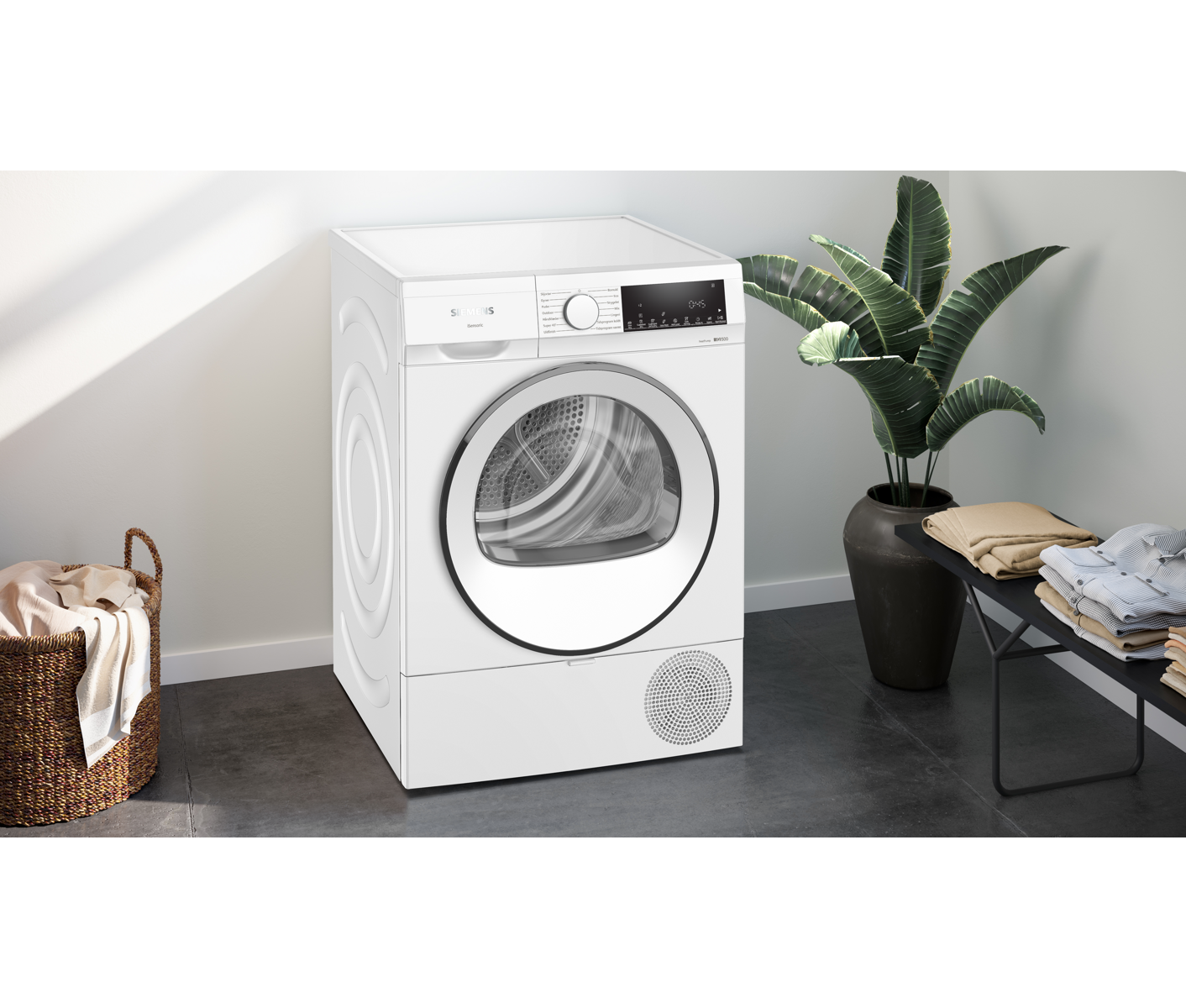 Siemens WQ42G20IDN Iq500 Kondenstørretumbler billede 5
