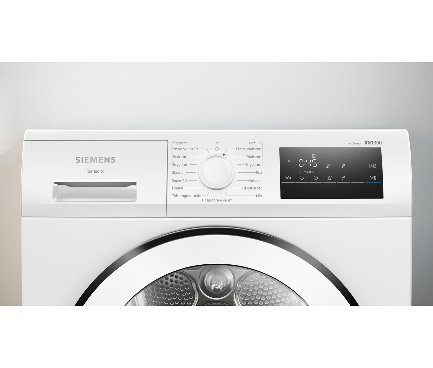 Siemens WT45HV0IDN Iq300 Kondenstørretumbler billede 6