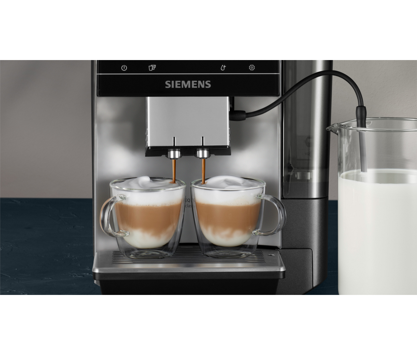 Siemens Fuldautomatisk Kaffema Skine, Eq700 Classic, Morgendi Espressomaskine billede 5
