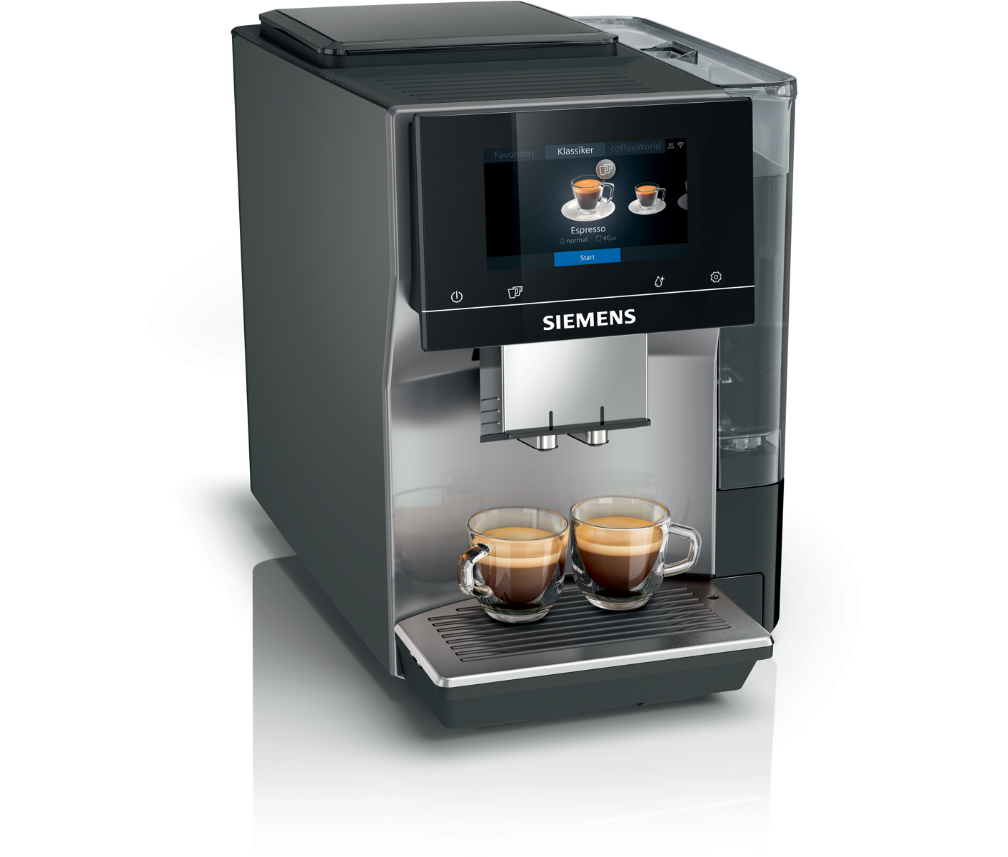 Siemens Fuldautomatisk Kaffema Skine, Eq700 Classic, Morgendi Espressomaskine billede 1