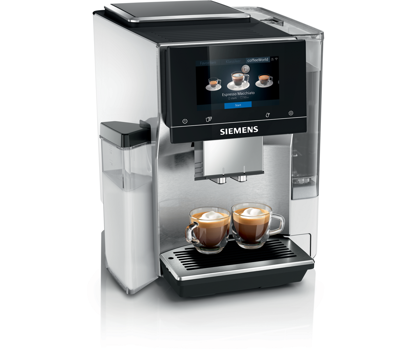 Siemens Fuldautomatisk Kaffemaskine, Eq700 Integral Espressomaskine billede 1