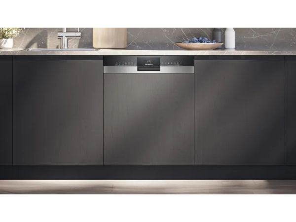 Siemens SN53ES04TE - Opvaskemaskine - Sort billede 2