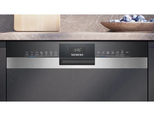 Siemens SN53ES04TE - Opvaskemaskine - Sort billede 3