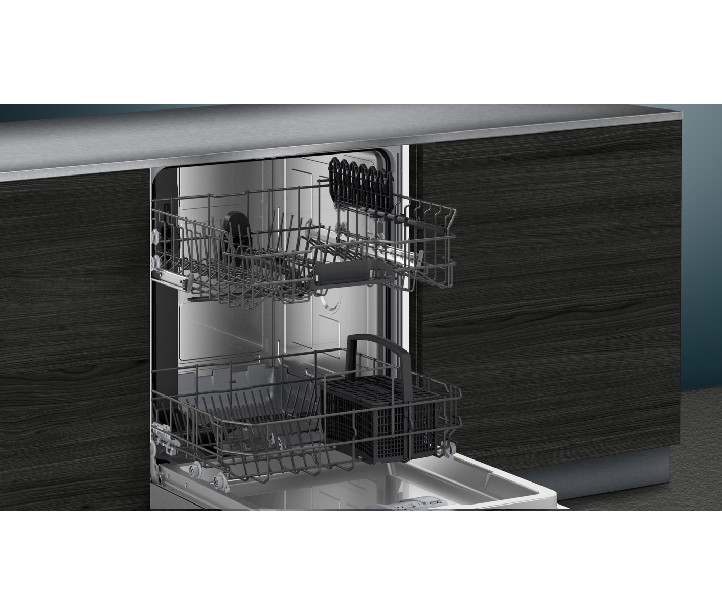 Siemens SN616X02AF Iq100 Integrerbar Opvaskemaskine billede 2