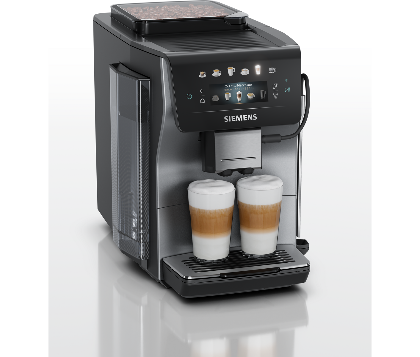 Siemens TP603E07 Fuldautomatis K Kaffemaskine, Eq600 Iaroma, Espressomaskine