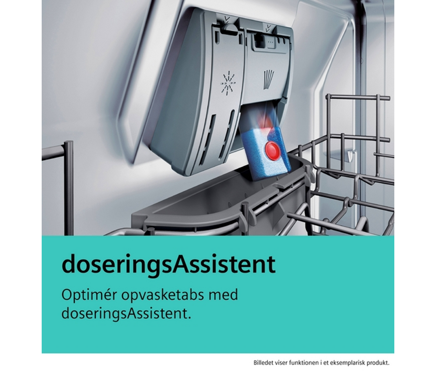 Siemens SN63EX03ME Iq300 Integrerbar Opvaskemaskine billede 8