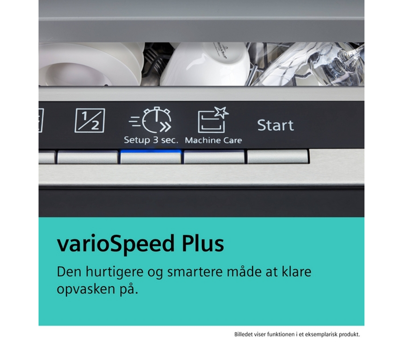 Siemens SN63EX03ME Iq300 Integrerbar Opvaskemaskine billede 9