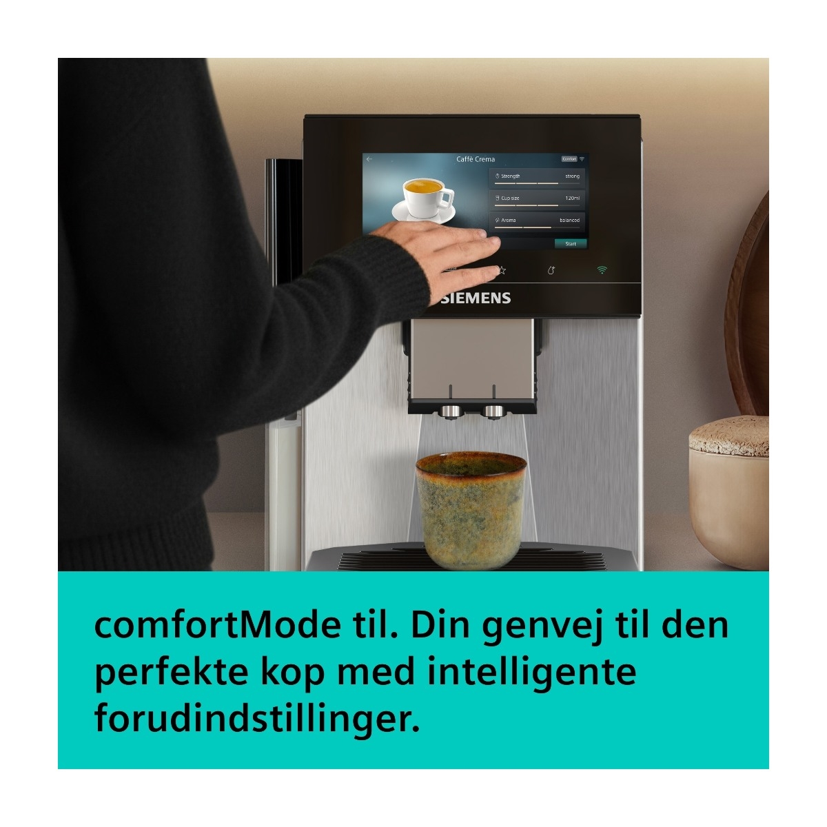 Siemens EQ900 plus iAroma TQ923EZ3 kaffemaskine billede 7