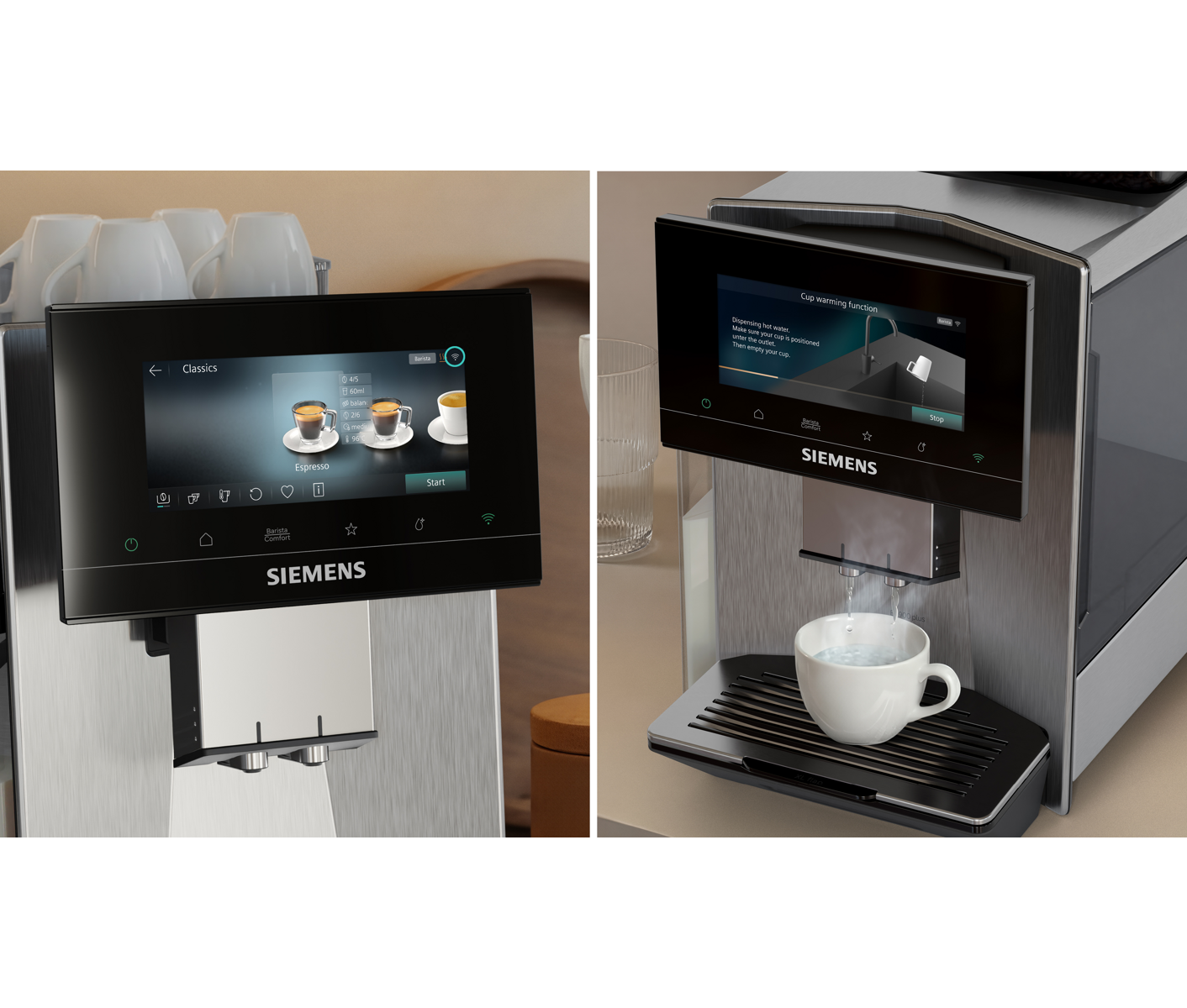Siemens EQ900 plus iAroma TQ923EZ3 kaffemaskine billede 8