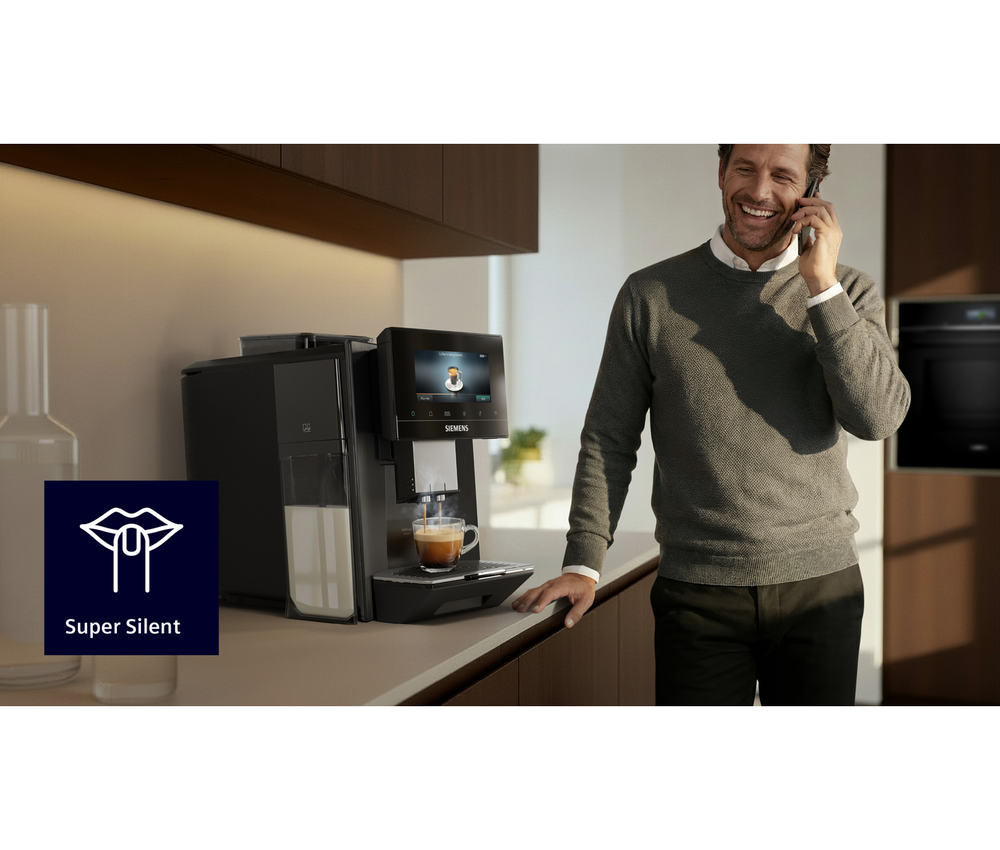 Siemens TQ925EZ5 Eq900 Plus Dark Steel Espressomaskine billede 2