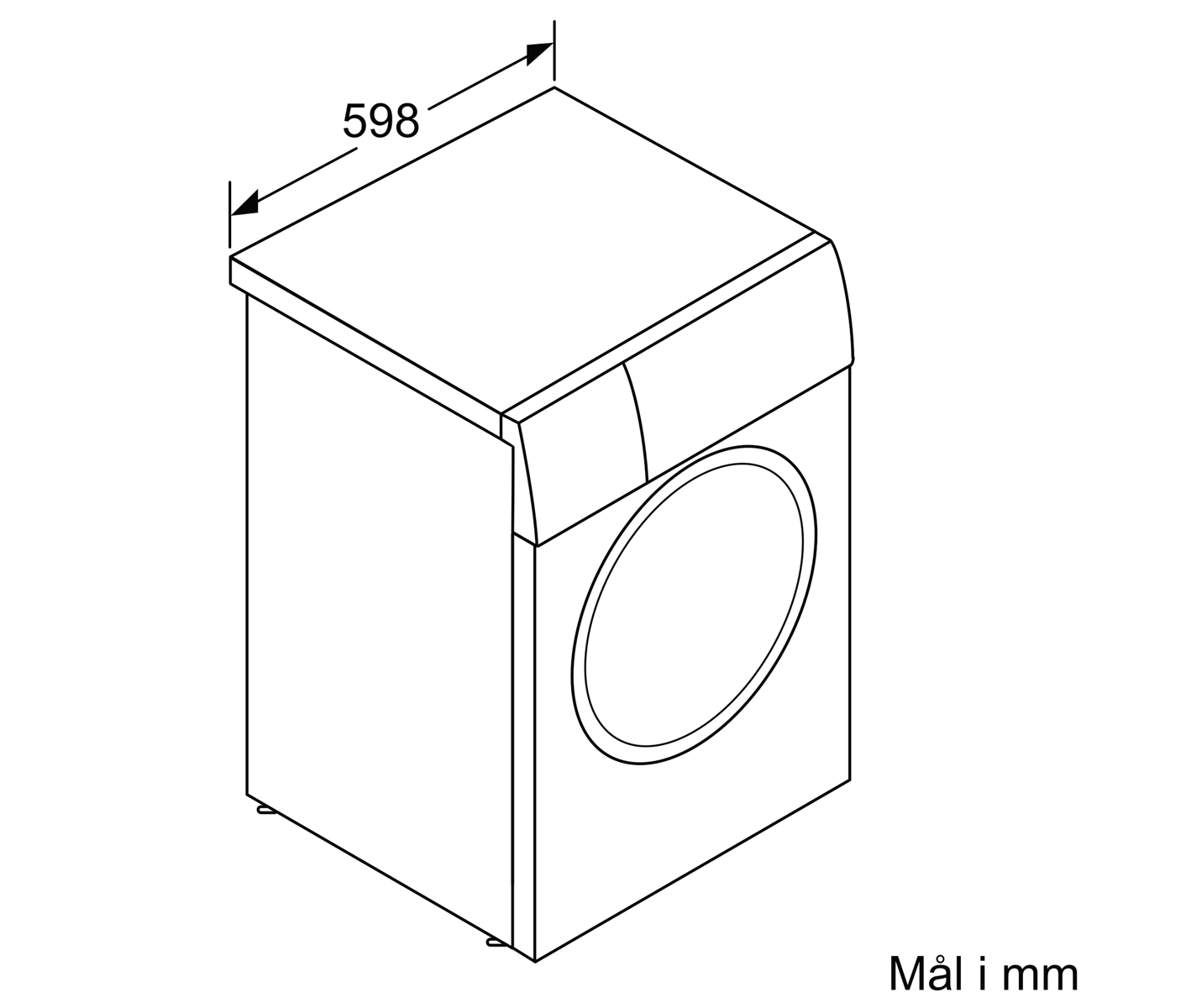 Siemens WM14N29WDN Iq300 Vaskemaskine billede 6