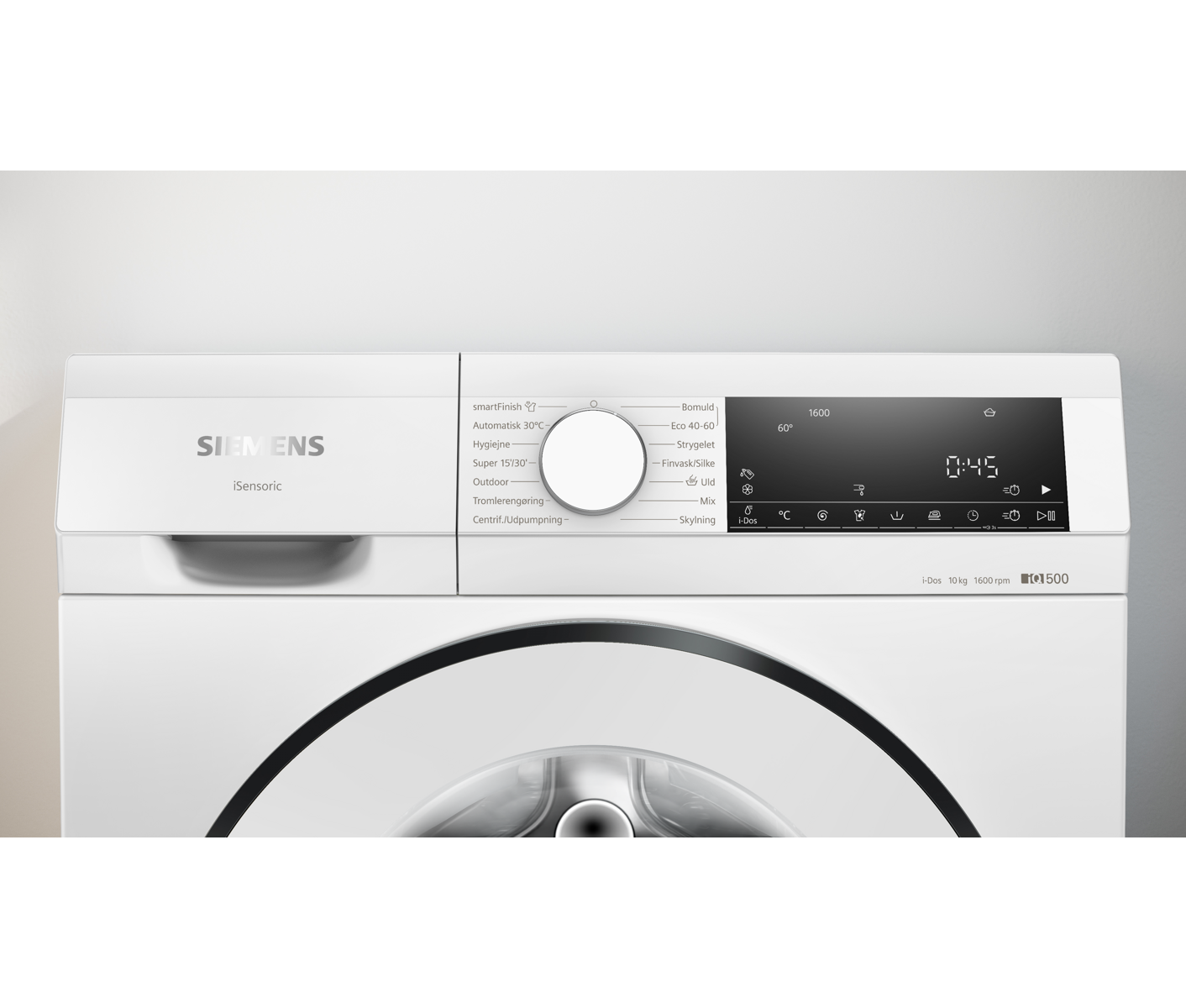 Siemens WG56G2FIDN Iq500 Vaskemaskine billede 8