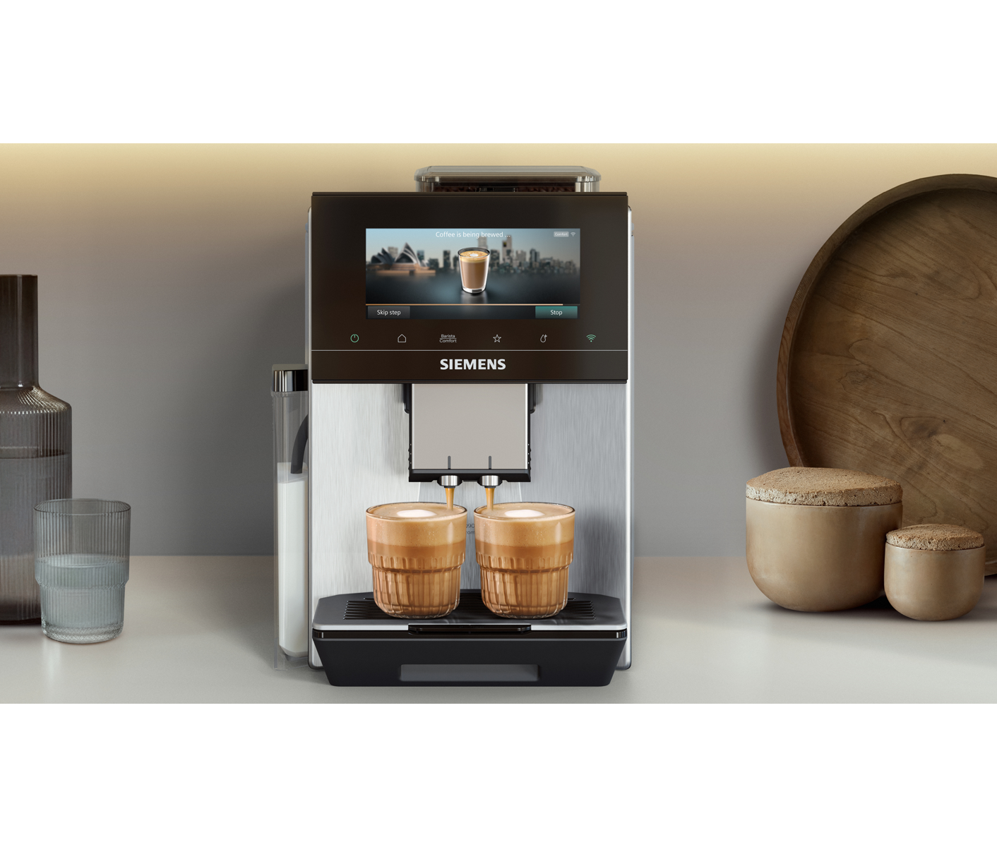 Siemens TQ925E03 Eq900 Steel Espressomaskine billede 6