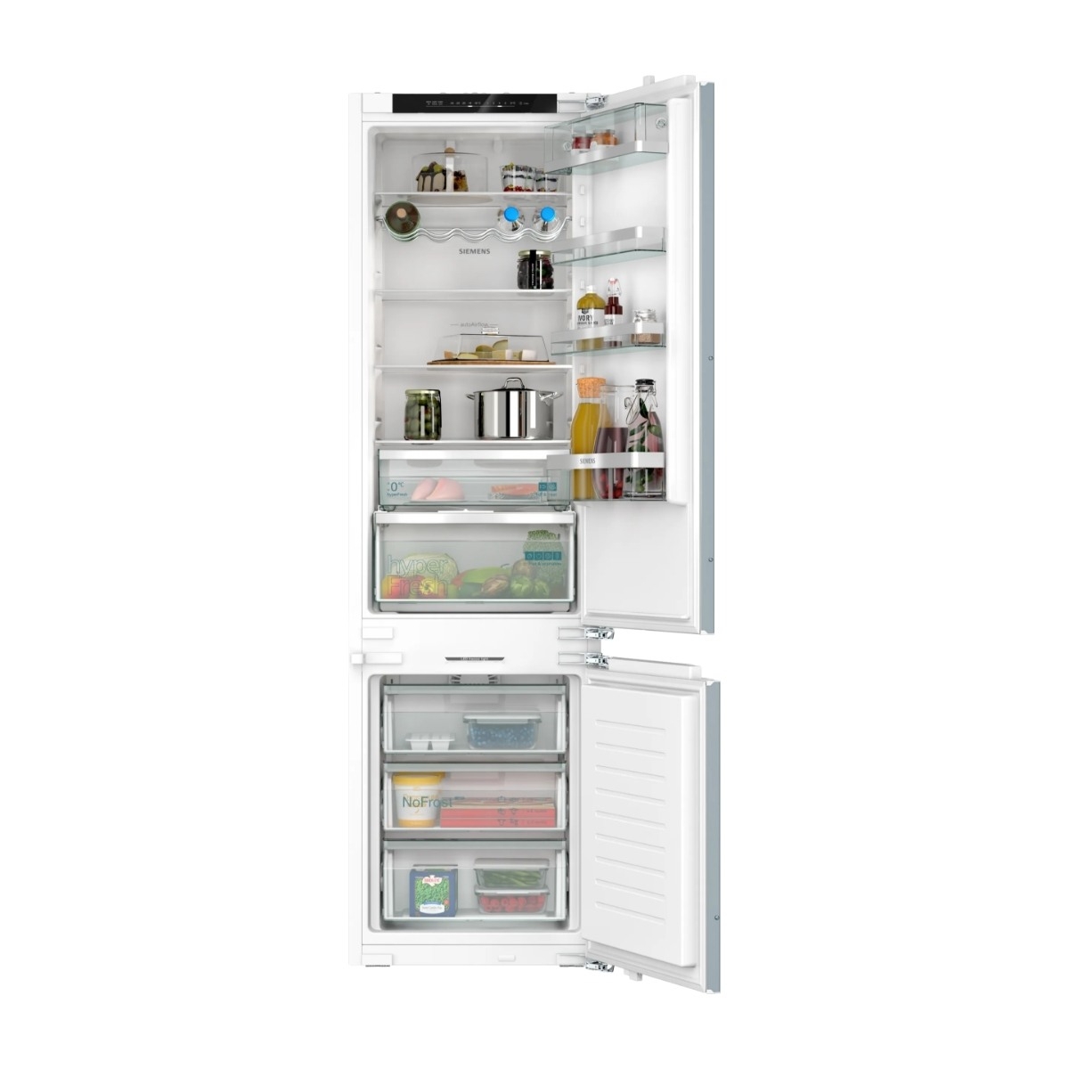 Siemens iQ500 KI96NADC0 integreret kølefryseskab billede 1
