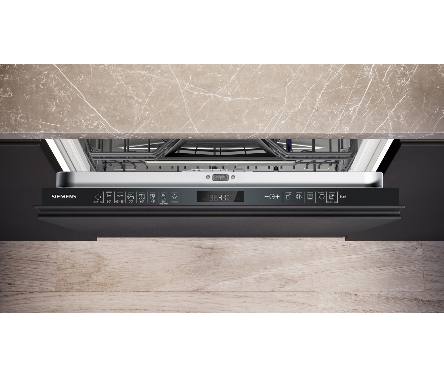 Siemens SN65ZX17CE Iq500 Integrerbar Opvaskemaskine billede 8
