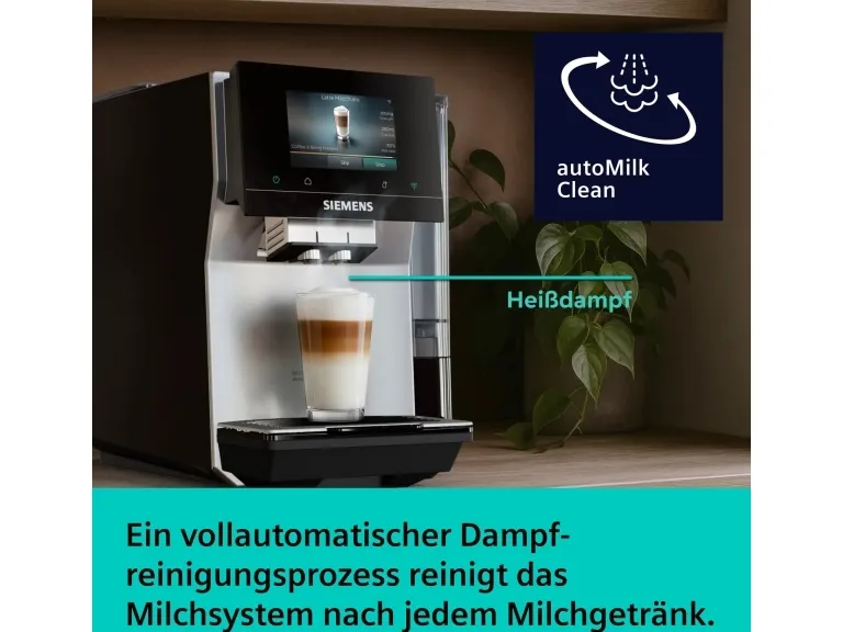 Siemens TP725EM7 Fuldautomatis K Kaffemaskine, Eq700 Iaroma, Espressomaskine