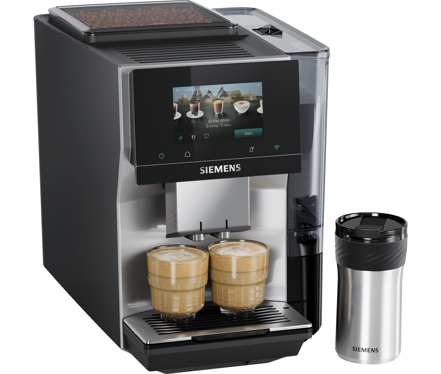 Siemens TP725ET7 Fuldautomatis K Kaffemaskine, Eq700 Iaroma, Espressomaskine billede 1